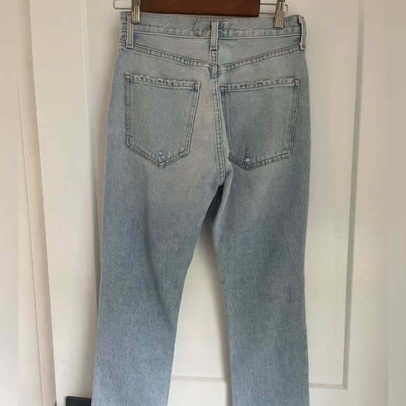 Agolde Riley Crop Jeans NWT - Picture 5 of 5